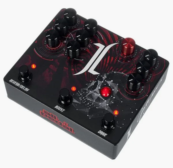 Allpedal Devils Triad OD/BST/REV/DEL, front view