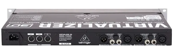 Behringer FX2000 3D FX Processor, detail 5
