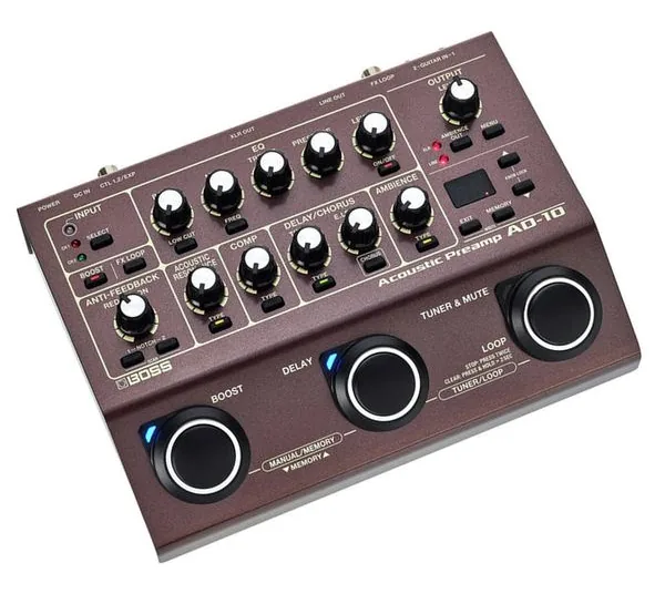 Boss AD-10 Acoustic Preamp & FX, detail 4