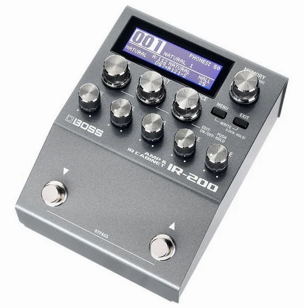 Boss IR-200 Amp & IR Cabinet, front view