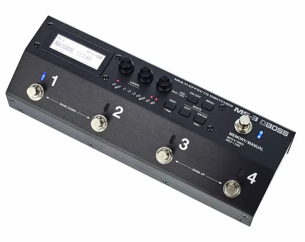 Boss MS-3 Multi Effects Switcher, front view