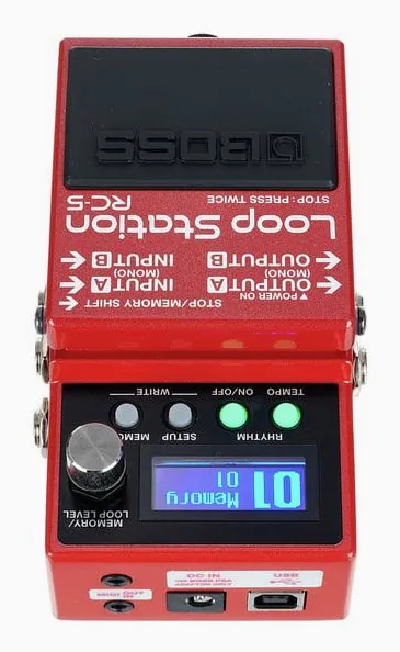 Boss RC-5 Loop Station, detail 5