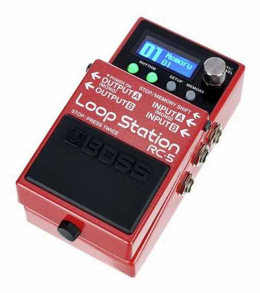 Boss RC-5 Loop Station, front view