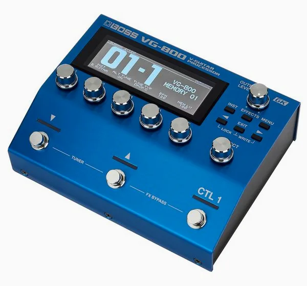 Boss VG-800 V-Guitar Processor, front view