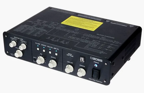 Boss WAZA Tube Amp Expander, front view