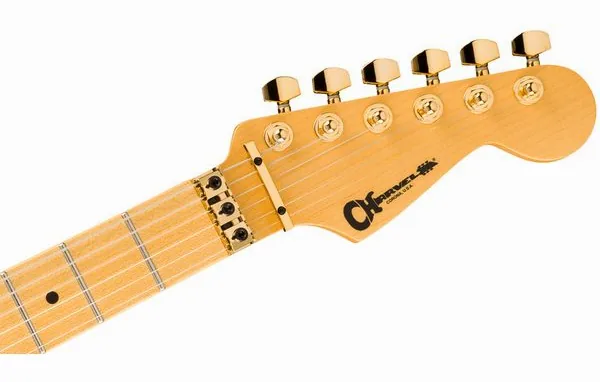 Charvel Am NC SD1 HH FR GBLK, detail 4