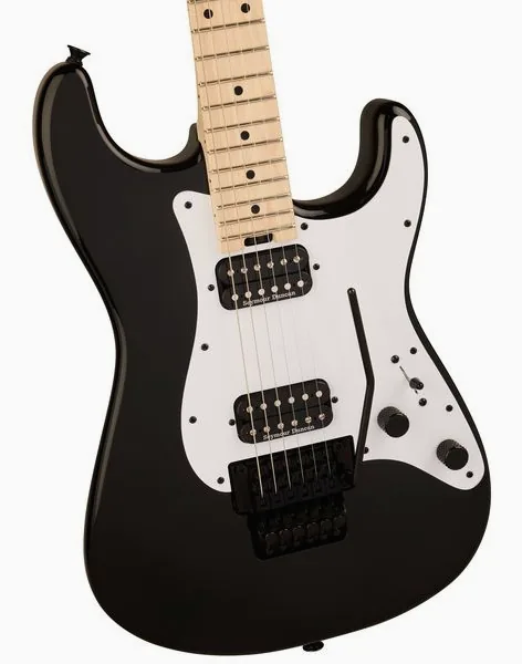 Charvel PM SC1 SRS HH FR MN Black, detail 3