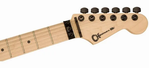 Charvel PM SC1 SRS HH FR MN Black, detail 5