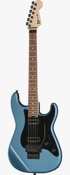 Charvel PM SC1 SRS HH FR RW PhBlue, front view