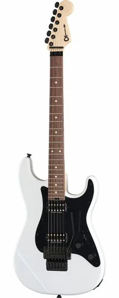 Charvel PM SC1 SRS HH FR RW SWhite, front view