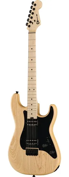Charvel PM SC1 SRS HH HT Mpl NatAsh, front view