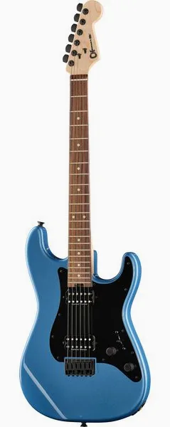 Charvel PM SC1 SRS HH HT RW- PelhBlue, front view