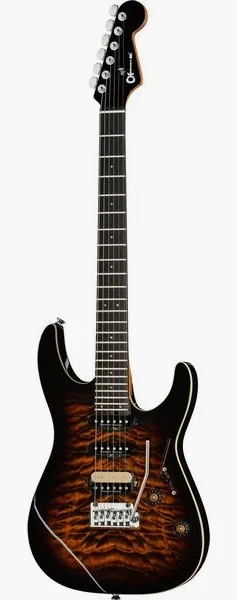 Charvel Pro-Mod Plus DK24 HSS QM ATE, front view