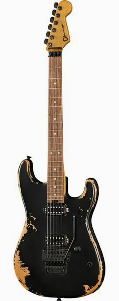 Charvel Pro Mod REL SRS SD1 HH WBK, front view