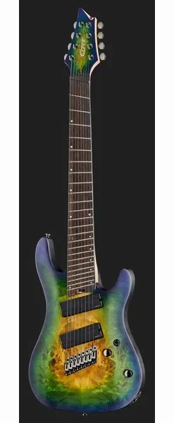Cort KX508MS II Marina Blue Burst, detail 2