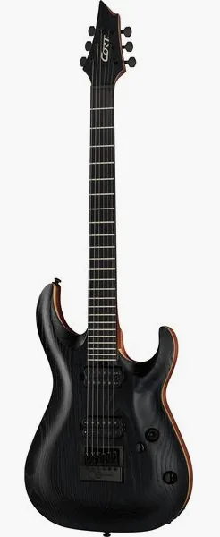 Cort KX700 Evertune Open Pore Black, front view