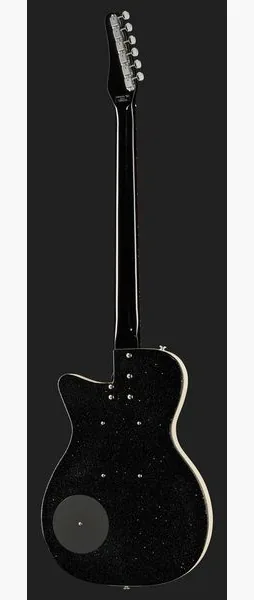 Danelectro 56 Baritone Black Metal Flake, detail 3