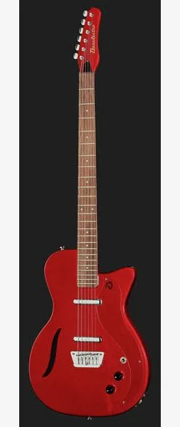 Danelectro 56 Vintage Baritone Red Metal, detail 2