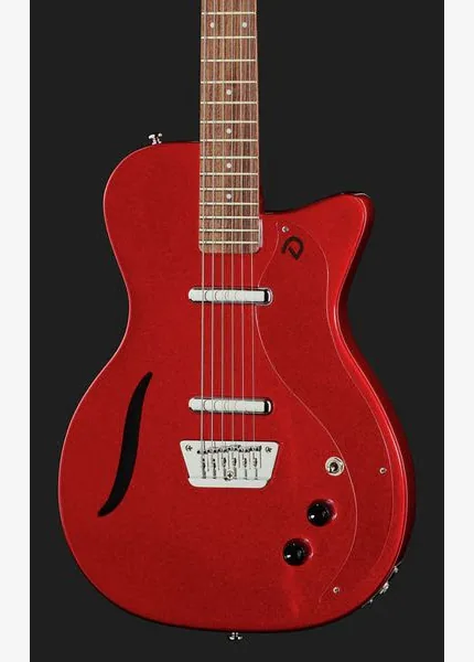 Danelectro 56 Vintage Baritone Red Metal, detail 4