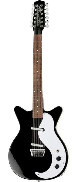 Danelectro 59 Dano 12 BK, front view