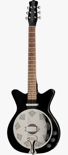 Danelectro 59 Resonator BK, front view