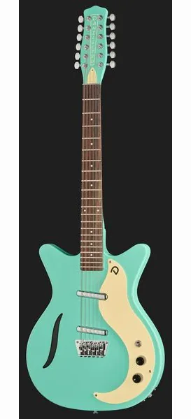 Danelectro 59 Vintage 12 String Dark Aqua, detail 2