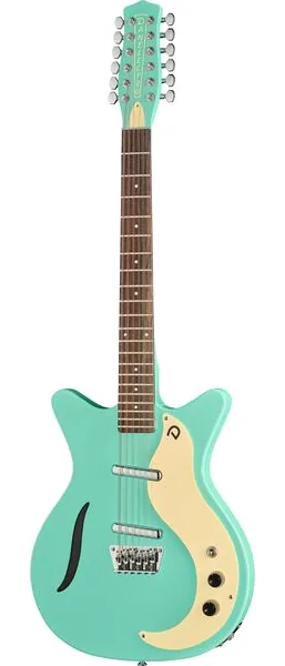 Danelectro 59 Vintage 12 String Dark Aqua, front view