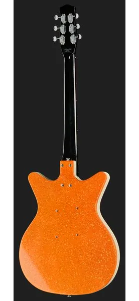 Danelectro 59M NOS+ Orange Metalflake, detail 3