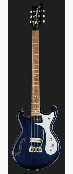 Danelectro 66BT Blue Burst, detail 2