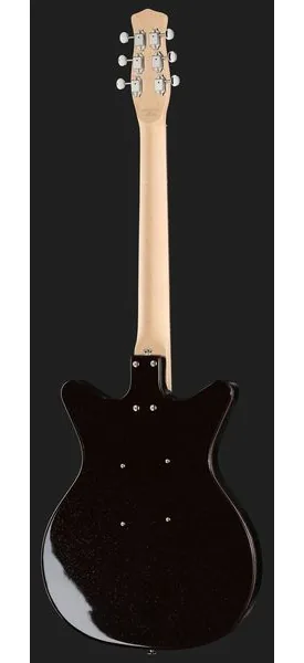 Danelectro Classic 59 Maroon Silver Glitt, detail 3