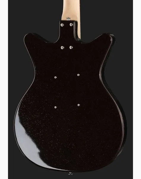 Danelectro Classic 59 Maroon Silver Glitt, detail 5
