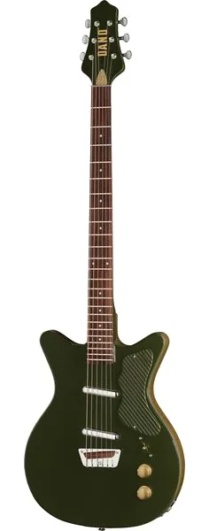 Danelectro Dan O. Cool Baritone Green, front view