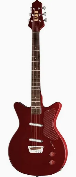 Danelectro Dan O. Cool Maroon, front view