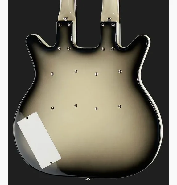 Danelectro DB604 Black Burst, detail 5