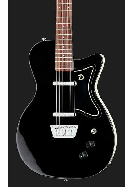 Danelectro DE56 Baritone Guitar BK, detail 4