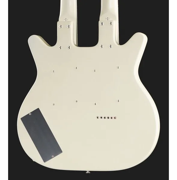 Danelectro Doubleneck 612 White, detail 5