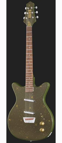 Danelectro Golden 1950's Green, detail 2