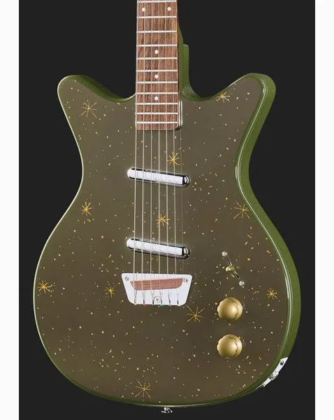 Danelectro Golden 1950's Green, detail 4