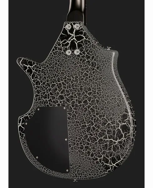 Danelectro Sitar Black Crackle, detail 5