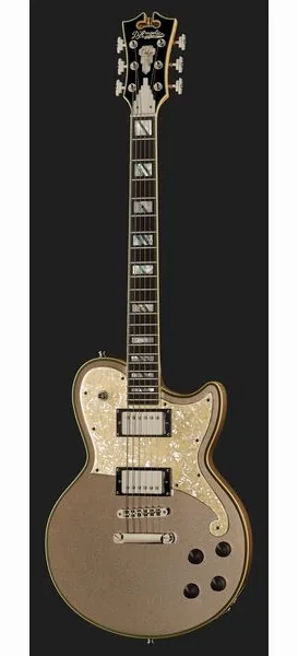 DAngelico Deluxe Atlantic Desert Gold, detail 2