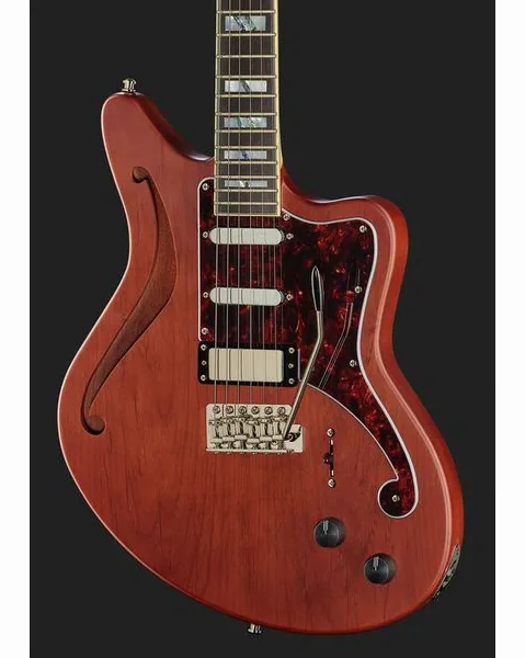 DAngelico Deluxe Bedford SH Matte Walnut, detail 4