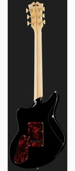DAngelico Deluxe Bedford Solid Black, detail 3