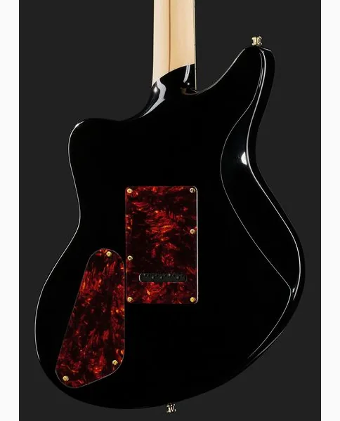 DAngelico Deluxe Bedford Solid Black, detail 5