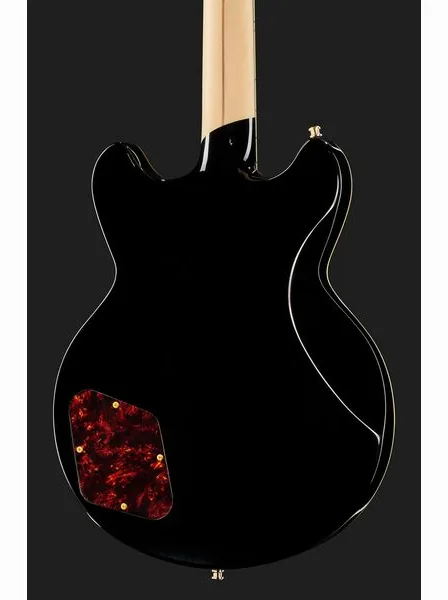 DAngelico Deluxe Brighton Solid Black, detail 5