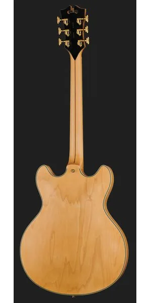 DAngelico Deluxe DC Satin Honey, detail 3