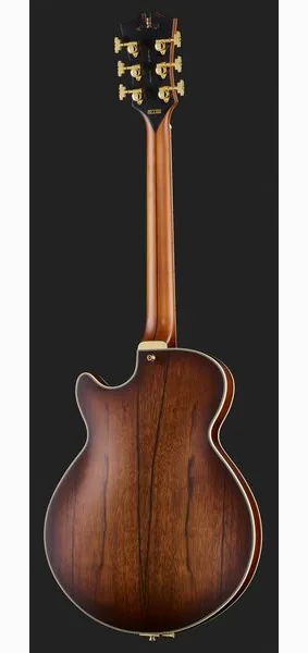 DAngelico Deluxe SS Satin Brown Burst, detail 3