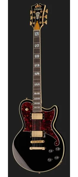 DAngelico DLX Atlantic Bariton Solid BLK, detail 2