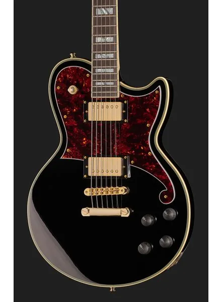 DAngelico DLX Atlantic Bariton Solid BLK, detail 4