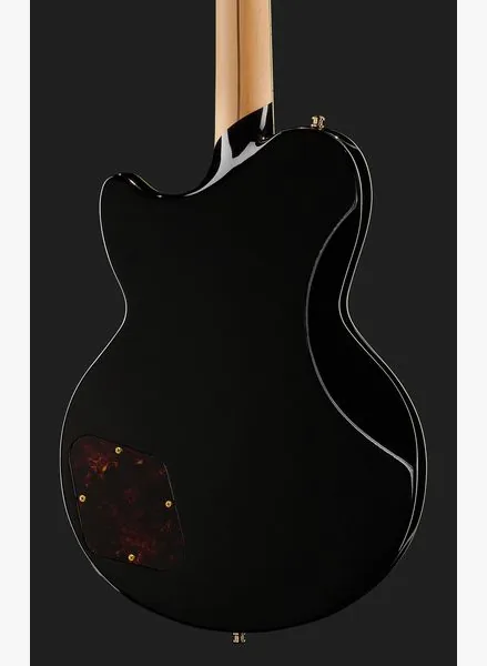DAngelico DLX Atlantic Bariton Solid BLK, detail 5