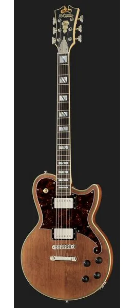 DAngelico DLX Atlantic Baritone Walnut, detail 2